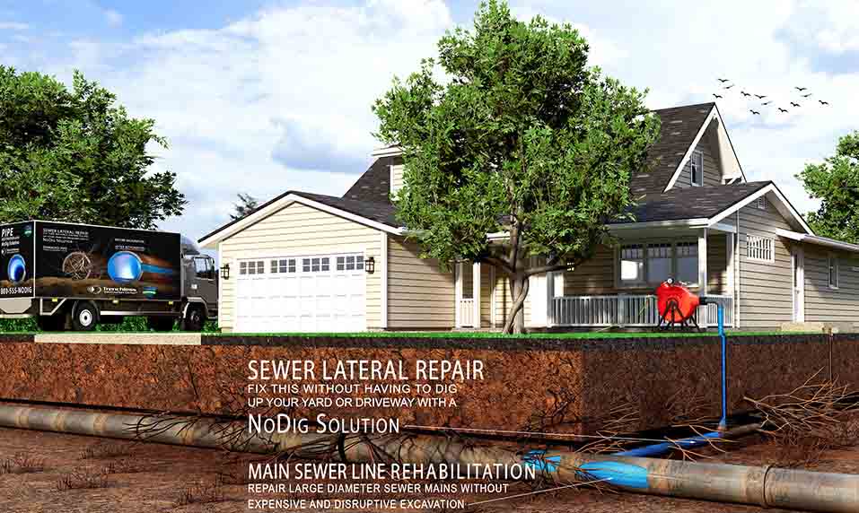 Sewer Lateral Illustration Kansas City